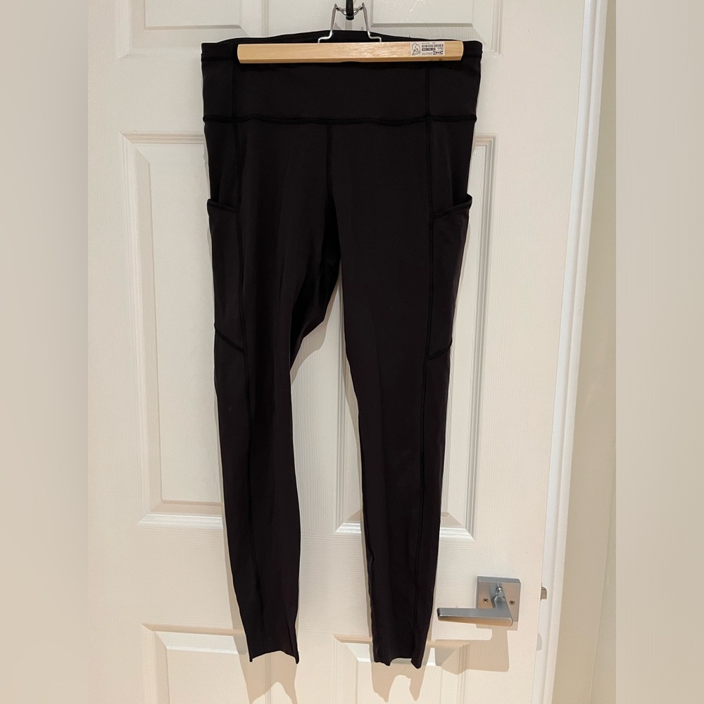 Fast and Free High Rise Tight - Nonreflective Brushed - FLAWS - Size 10